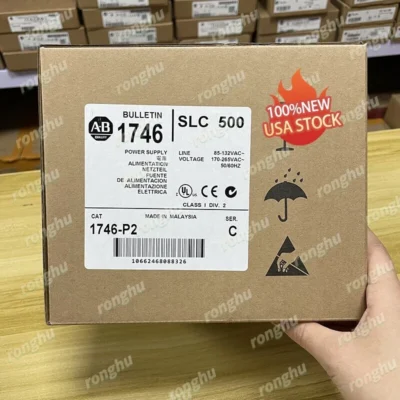 AB 1746-P2 Allen Bradley Power Supply Series C 1746P2 2023 New Factory Sealed TX