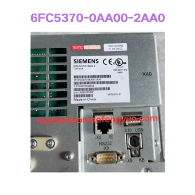 6FC5370-0AA00-2AA0 Used SINUMERIK 802D sl system test OK, fast shipping, DHL/FED