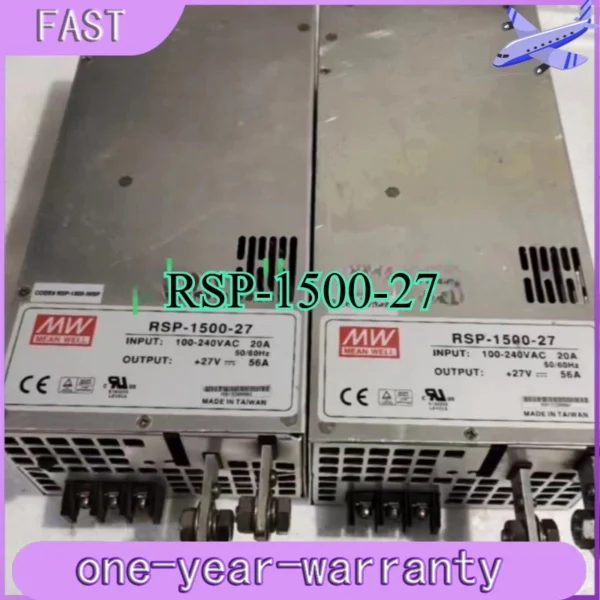 RSP-1500-27 used MEAN WELL Switching Power Supply Fast Shipping