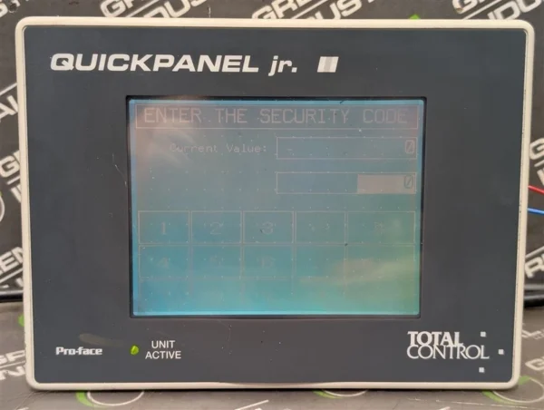 USED Total Control QPJ2D100L2P QuickPanel Jr. HMI Interface Module Dim Screen
