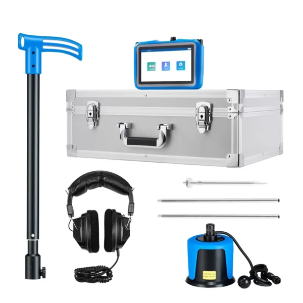 Pipe Water Leak Detection Device Medium Sensor 1Hz-10000Hz 7" LCD Screen