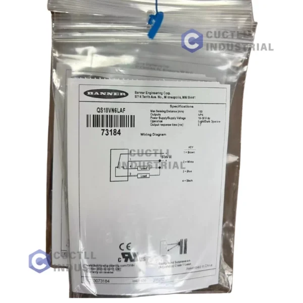 New BANNER QS18VN6LAF Sensor Free Shipping