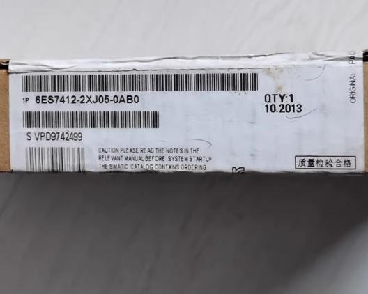 SIEMENS central processing unit 6ES7412-2XJ05-0AB0