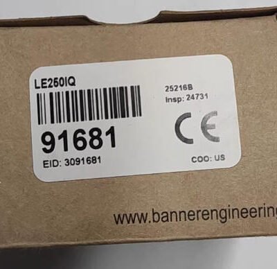 BANNER LE250IQ 91681 laser ranging photoelectric switch