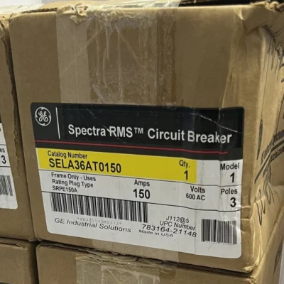(1 pcs) GE Circuit Breaker SELA36AT0150 150A 600AC 3P